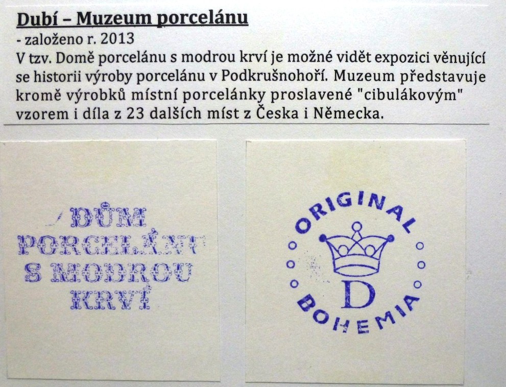 Dubí - Muzeum porcelánu